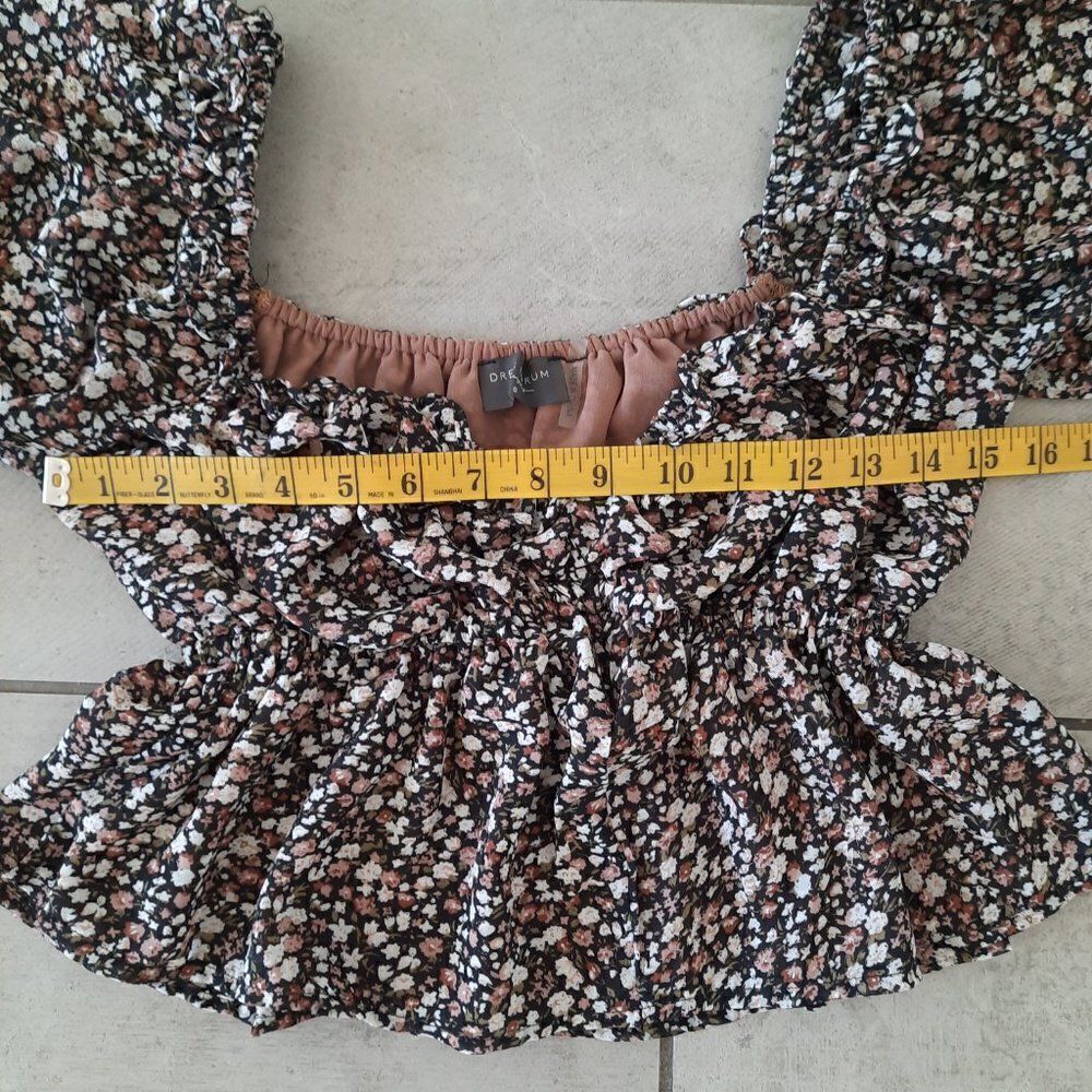Dress Forum Button Up Crop Top size S‎ - Picture 7 of 8
